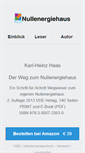 Mobile Screenshot of nullenergie-haus.at