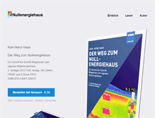 Tablet Screenshot of nullenergie-haus.at